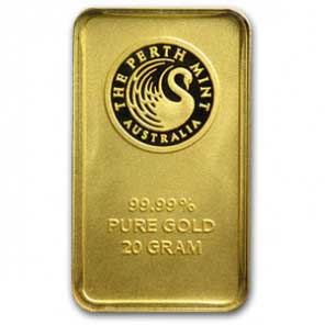 20 gram gold bar